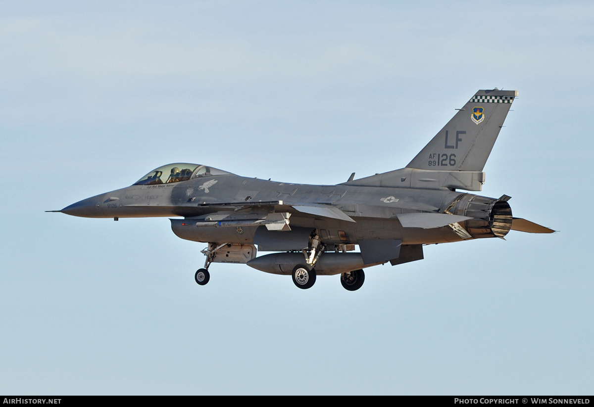 Aircraft Photo of 89-2126 / AF89-126 | General Dynamics F-16C Fighting Falcon | USA - Air Force | AirHistory.net #674287
