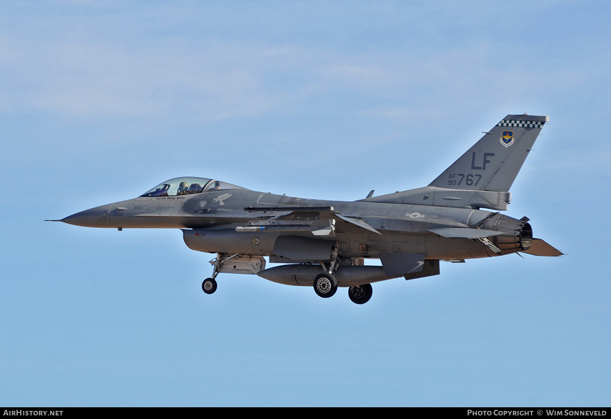 Aircraft Photo of 90-0767 / AF90-767 | General Dynamics F-16CM Fighting Falcon | USA - Air Force | AirHistory.net #674298