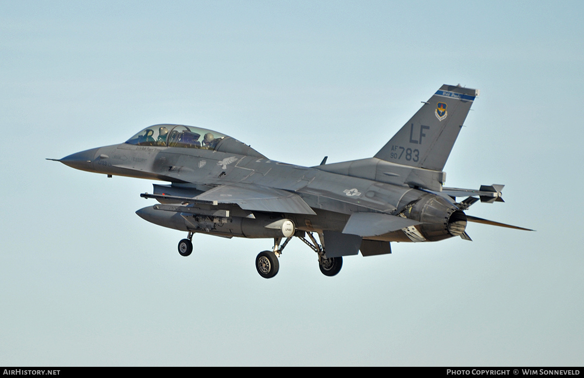 Aircraft Photo of 90-0783 / AF90-783 | General Dynamics F-16DG Fighting Falcon | USA - Air Force | AirHistory.net #674299