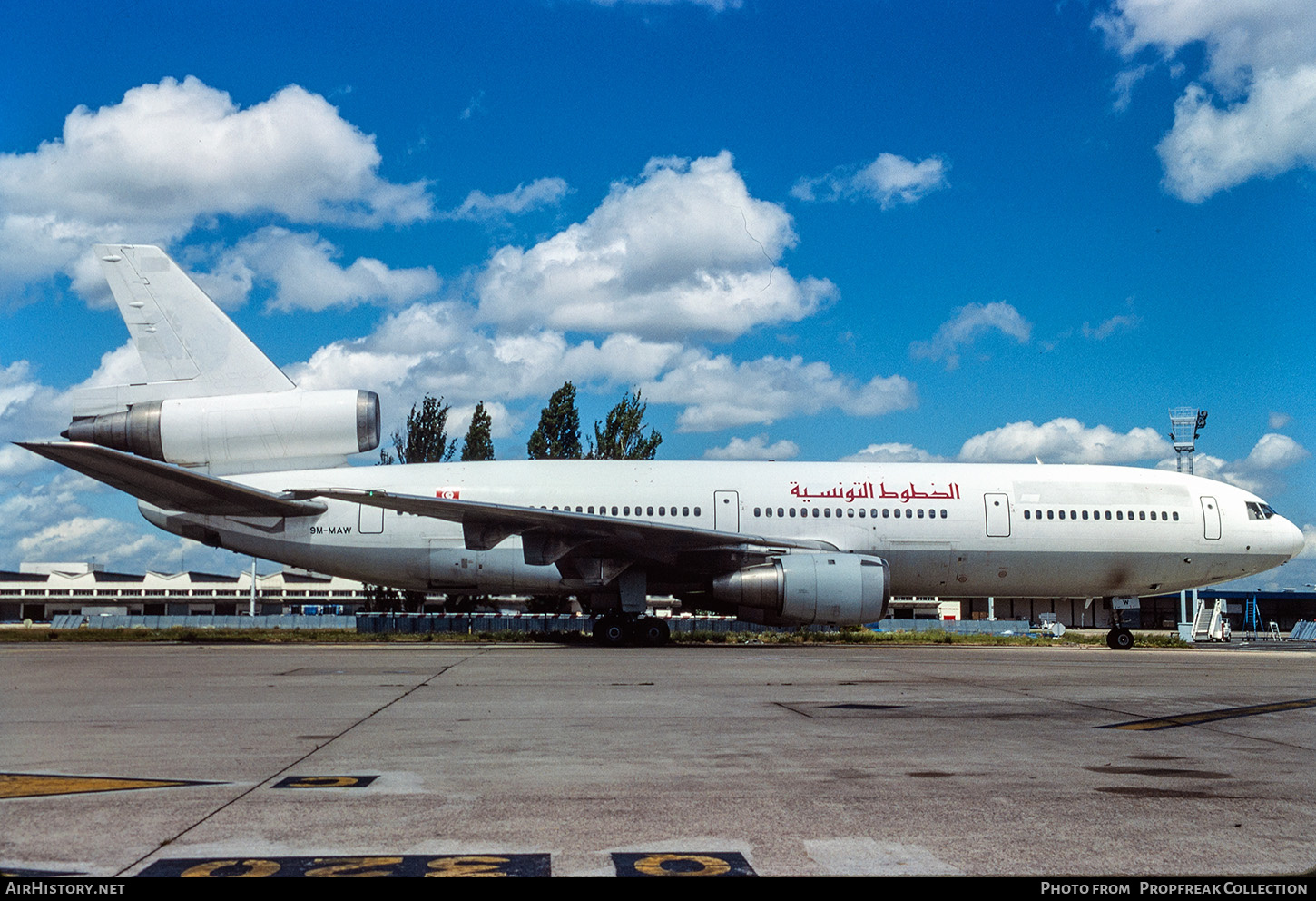 Aircraft Photo of 9M-MAW | McDonnell Douglas DC-10-30 | Tunisair | AirHistory.net #674308