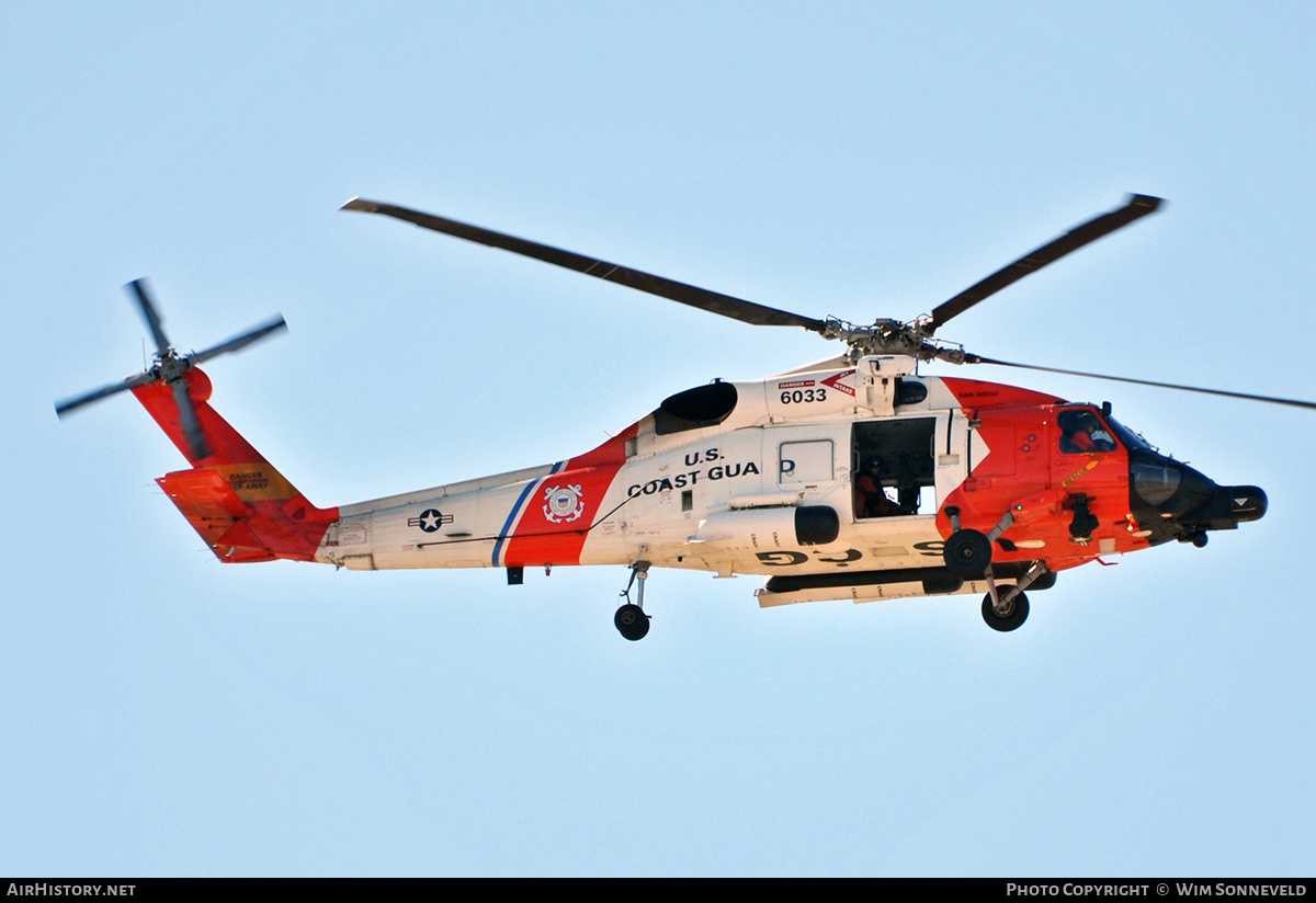 Aircraft Photo of 6033 | Sikorsky HH-60J Jayhawk (S-70B-5) | USA - Coast Guard | AirHistory.net #674319