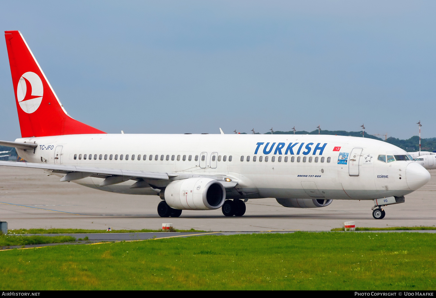Aircraft Photo of TC-JFO | Boeing 737-8F2 | Turkish Airlines | AirHistory.net #674327