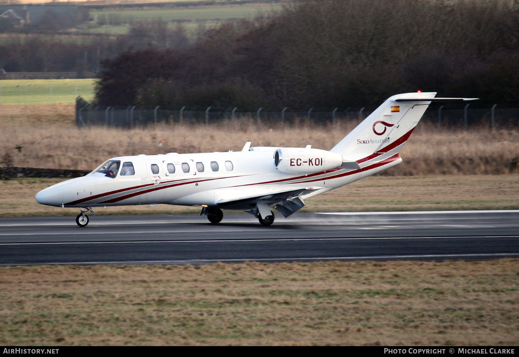 Aircraft Photo of EC-KOI | Cessna 525A CitationJet CJ2+ | Soko Aviation | AirHistory.net #674332