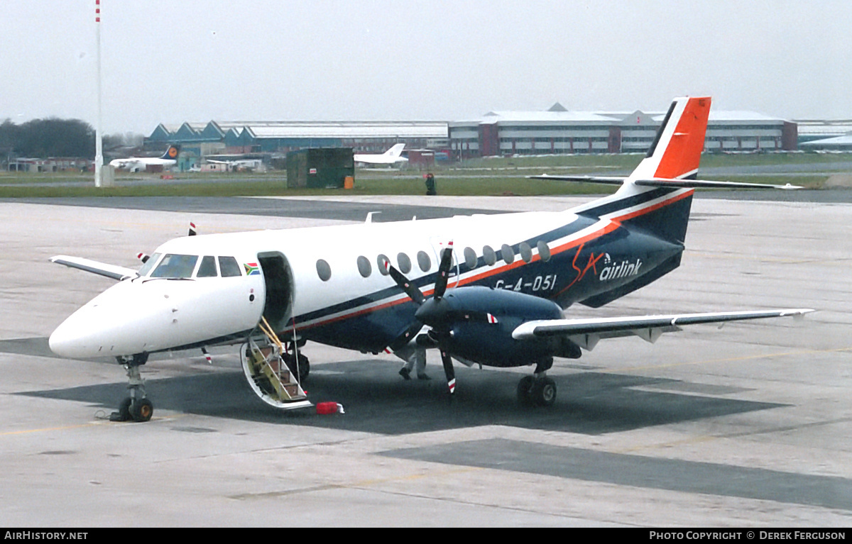 Aircraft Photo of G-4-051 / ZS-NRG | British Aerospace Jetstream 41 | SA Airlink | AirHistory.net #674340