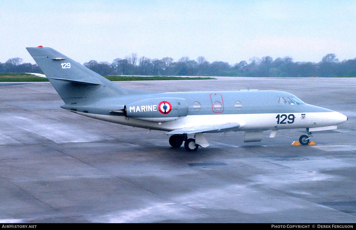 Aircraft Photo of 129 | Dassault Falcon 10MER | France - Navy | AirHistory.net #674344