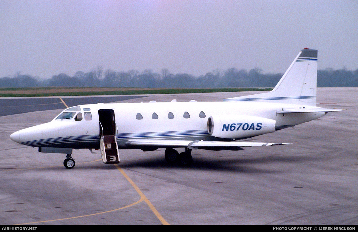 Aircraft Photo of N670AS | North American Rockwell NA-465 Sabreliner 65 | AirHistory.net #674346