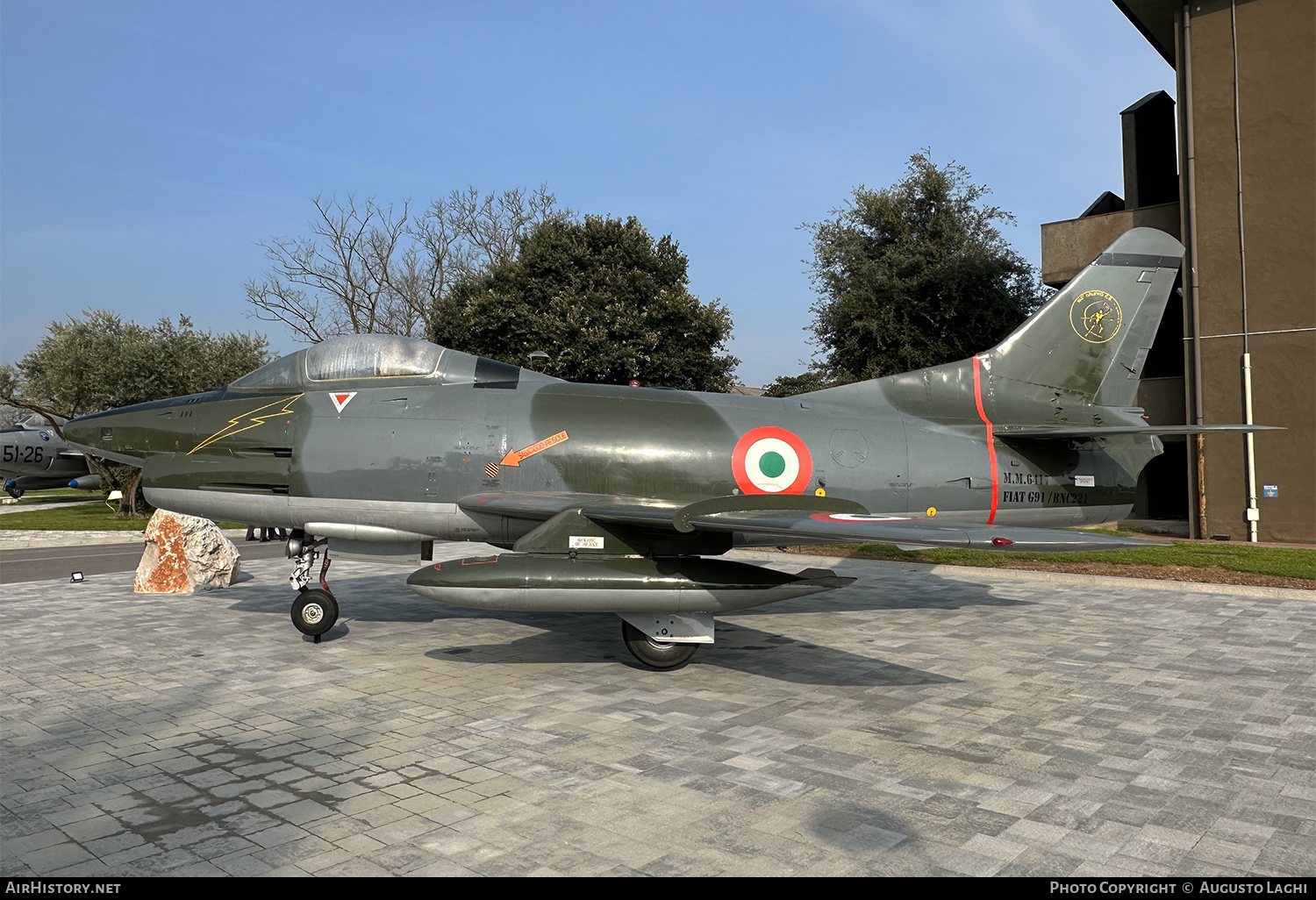 Aircraft Photo of MM6417 | Fiat G-91R/1B | Italy - Air Force | AirHistory.net #674373