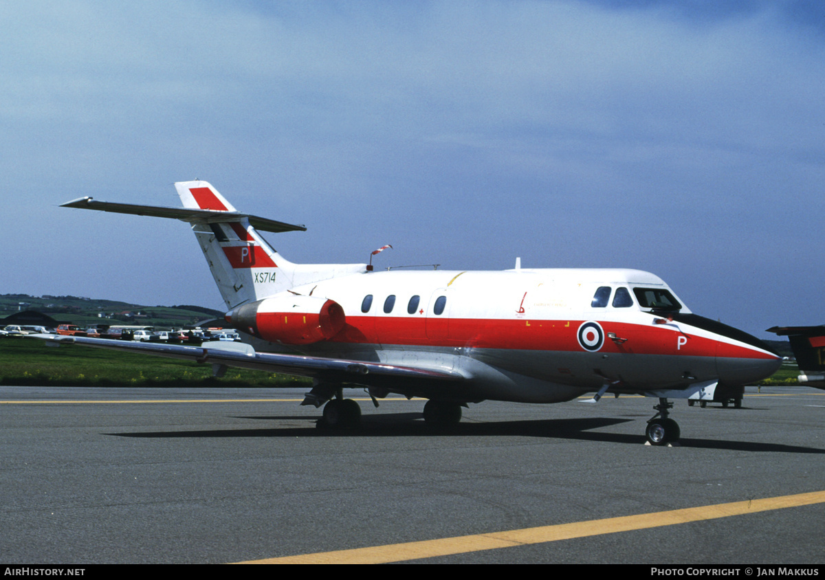 Aircraft Photo of XS714 | Hawker Siddeley HS-125-2 Dominie T1 | UK - Air Force | AirHistory.net #674388