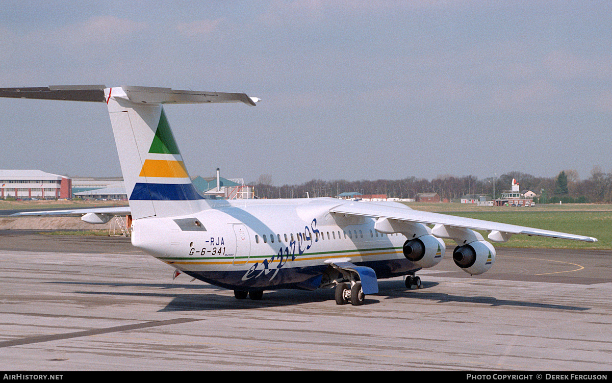 Aircraft Photo of G-6-341 / TC-RJA | BAE Systems Avro 146-RJ100 | Park Express | AirHistory.net #674390
