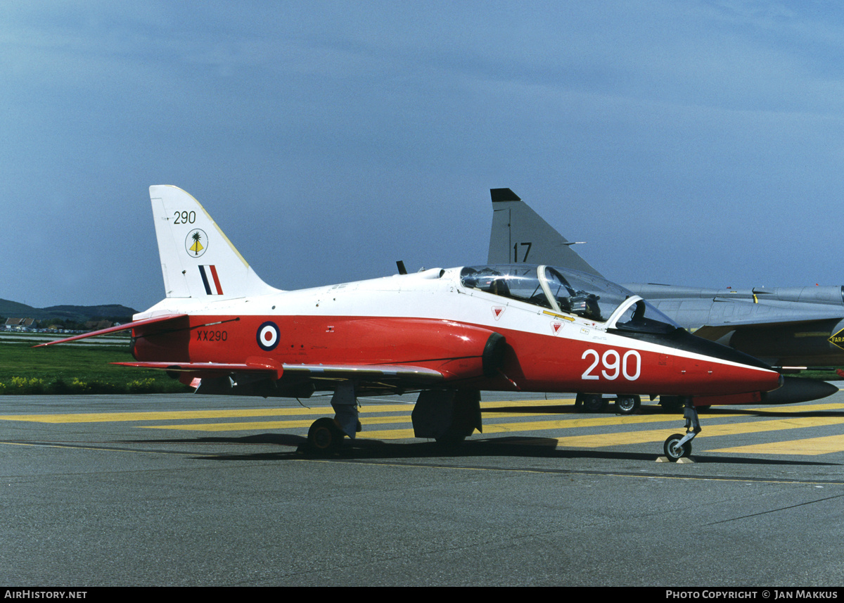 Aircraft Photo of XX290 | British Aerospace Hawk T.1 | UK - Air Force | AirHistory.net #674393