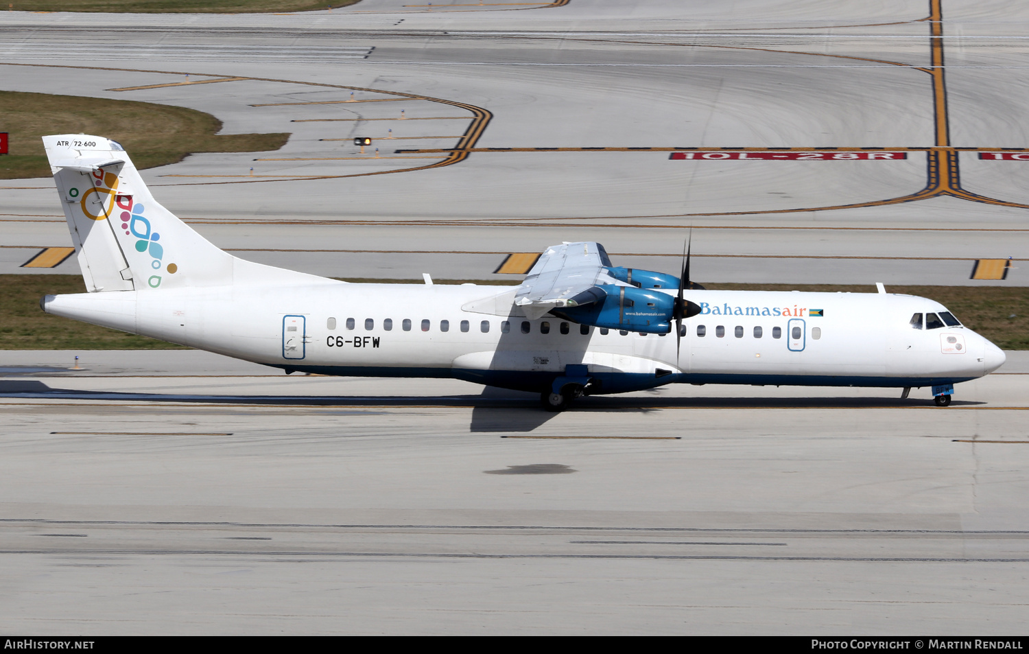 Aircraft Photo of C6-BFW | ATR ATR-72-600 (ATR-72-212A) | Bahamasair | AirHistory.net #674396