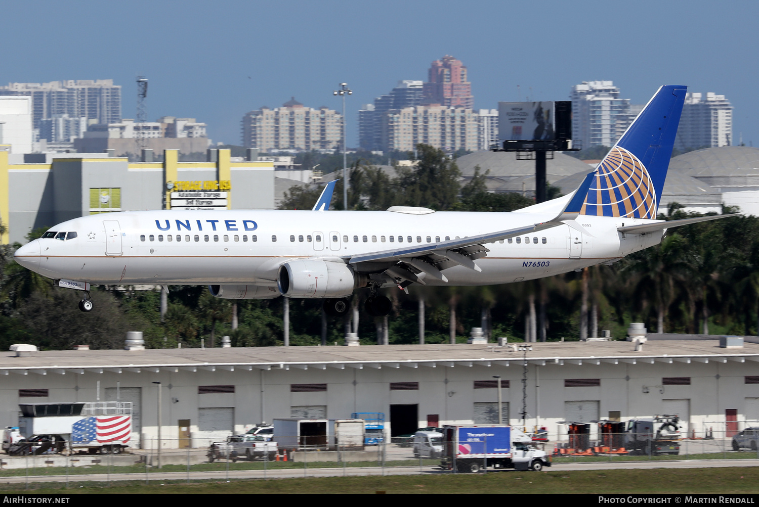 Aircraft Photo of N76503 | Boeing 737-824 | United Airlines | AirHistory.net #674400