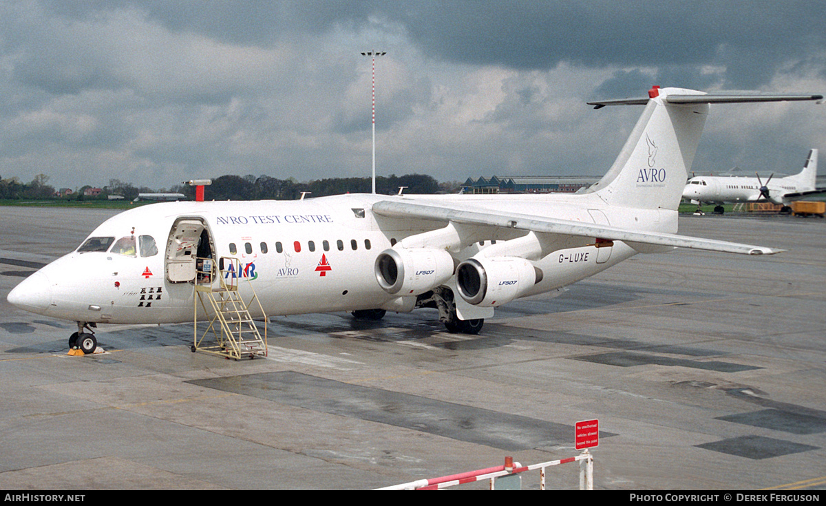 Aircraft Photo of G-LUXE | British Aerospace BAe-146-300 | AirHistory.net #674411