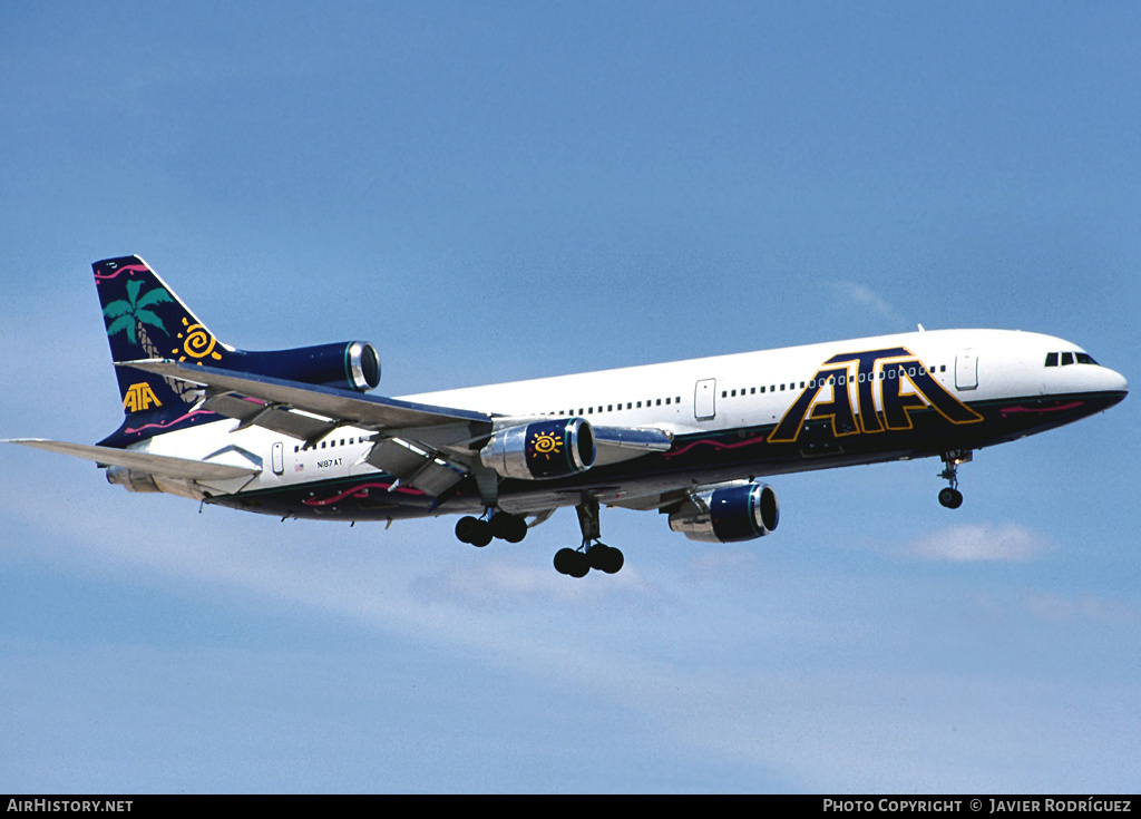 Aircraft Photo of N187AT | Lockheed L-1011-385-1 TriStar 50 | American Trans Air - ATA | AirHistory.net #674416