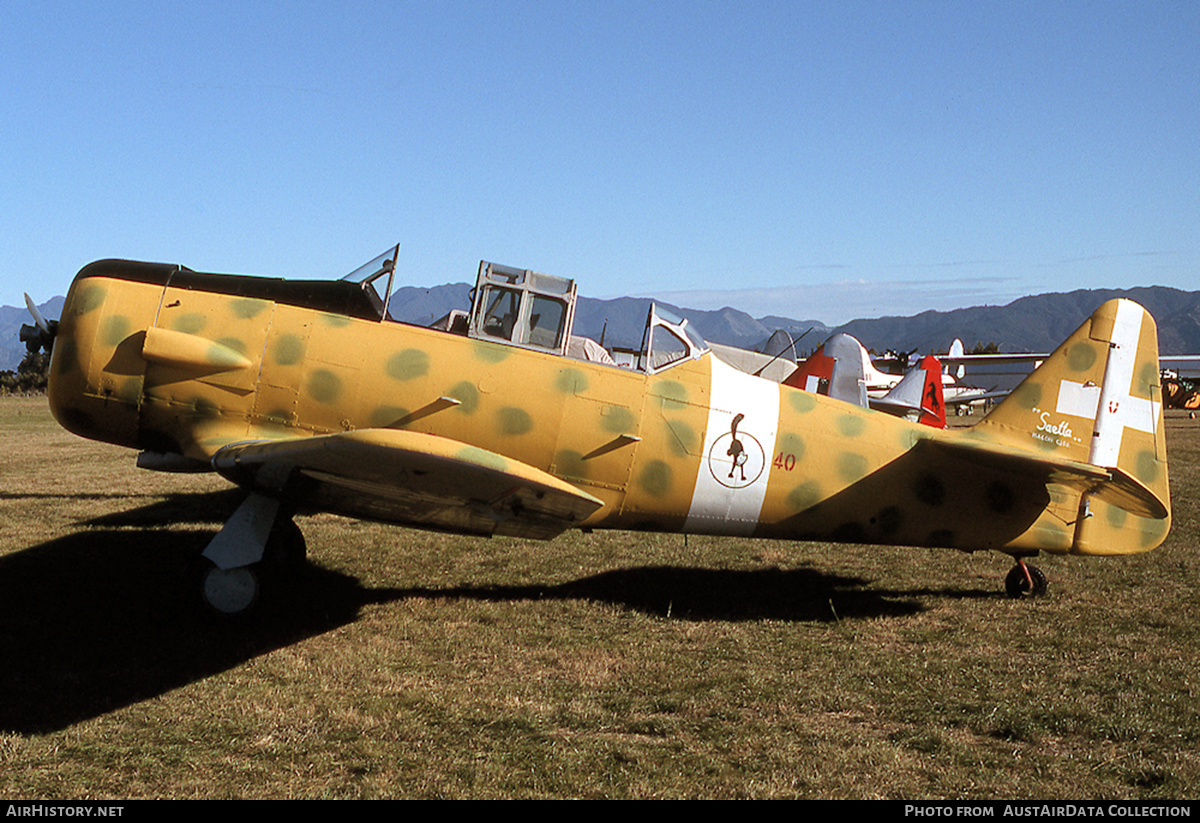 Aircraft Photo of ZK-ENJ / 40 | North American AT-6D Harvard III | Italy - Air Force | AirHistory.net #674452