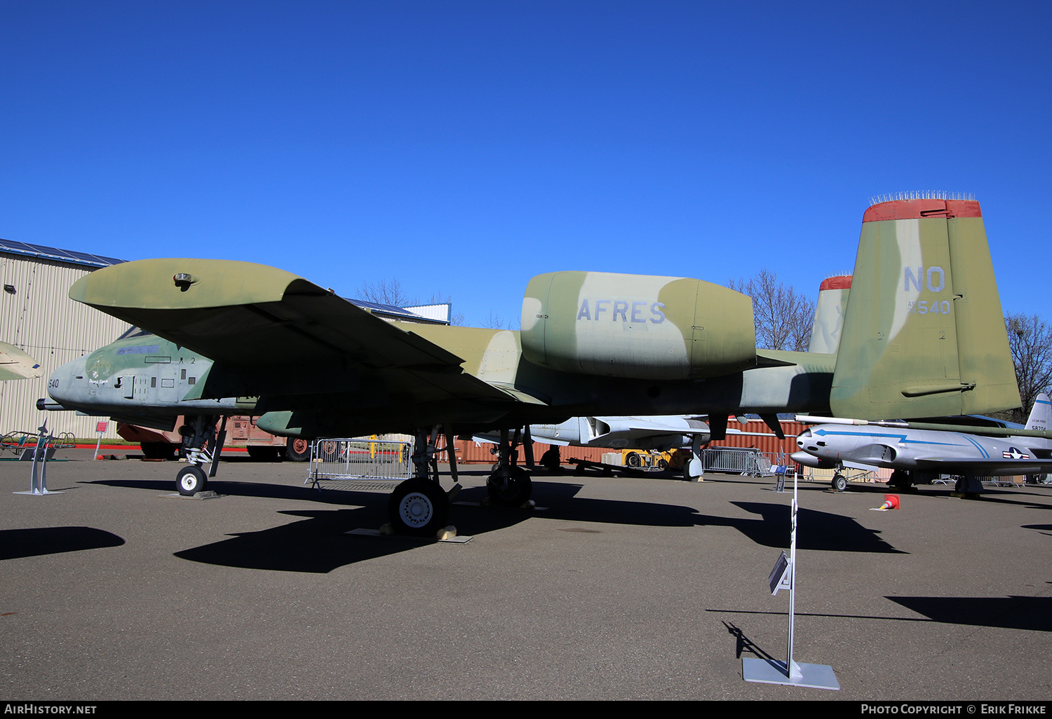 Aircraft Photo of 76-0540 / AF76-540 | Fairchild A-10A Thunderbolt II | USA - Air Force | AirHistory.net #674459