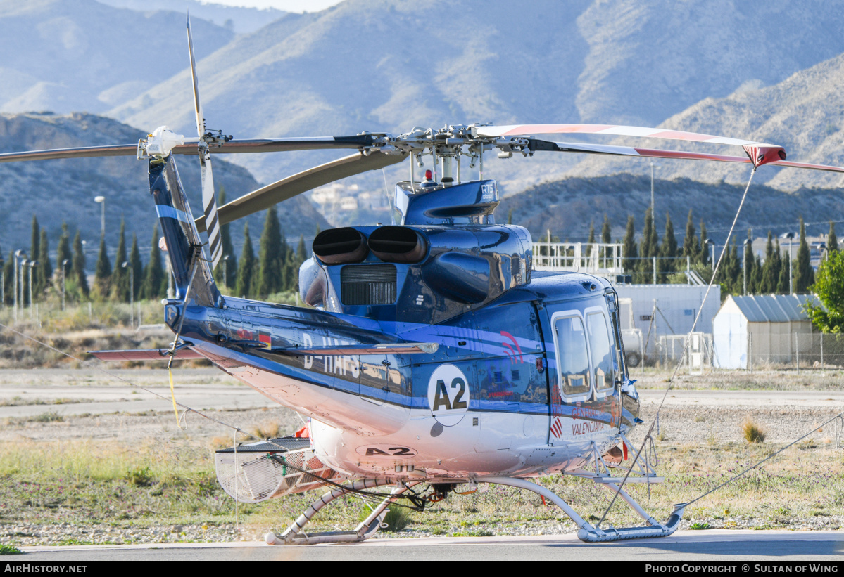 Aircraft Photo of D-HAFS | Agusta AB-412 | Generalitat Valenciana | AirHistory.net #674460