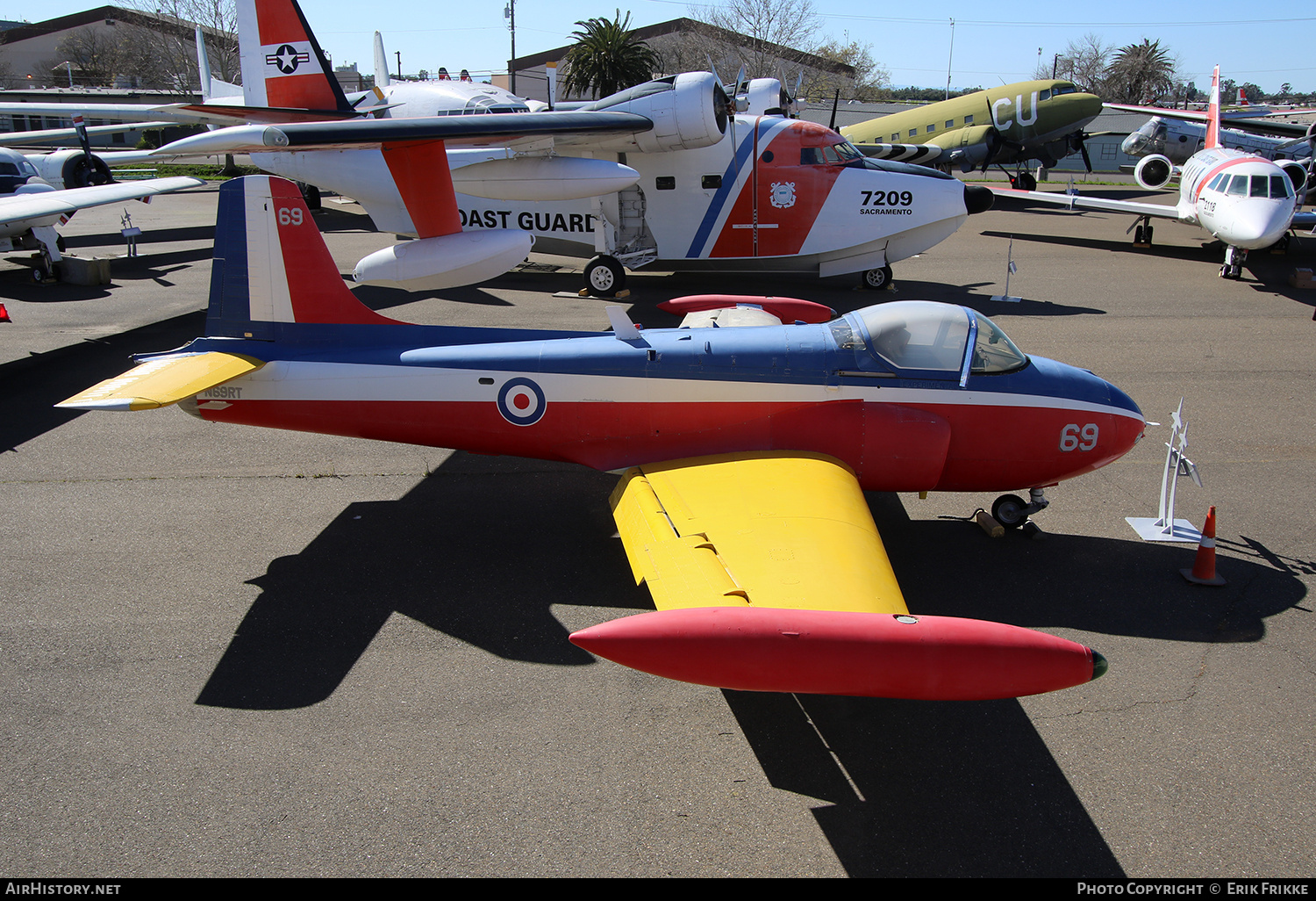 Aircraft Photo of N69RT | BAC 84 Jet Provost T3A | UK - Air Force | AirHistory.net #674468