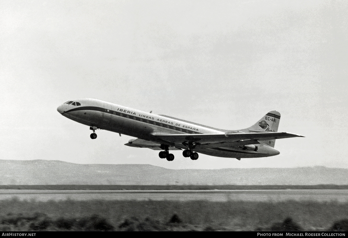 Aircraft Photo of EC-ARI | Sud SE-210 Caravelle VI-R | Iberia | AirHistory.net #674469