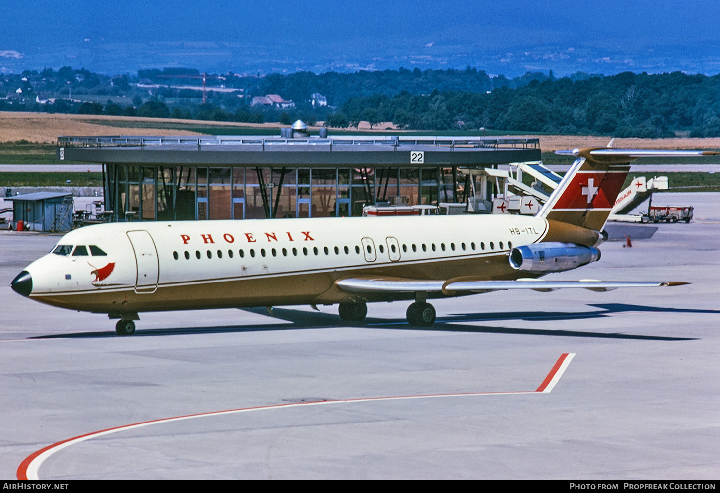 Aircraft Photo of HB-ITL | BAC 111-529FR One-Eleven | Phoenix Airways | AirHistory.net #674473