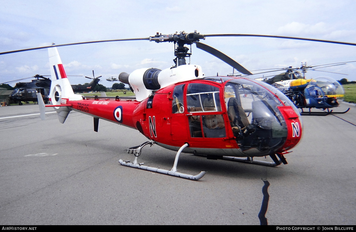 Aircraft Photo of ZB625 | Aerospatiale SA-341D Gazelle HT3 | UK - Air Force | AirHistory.net #674489