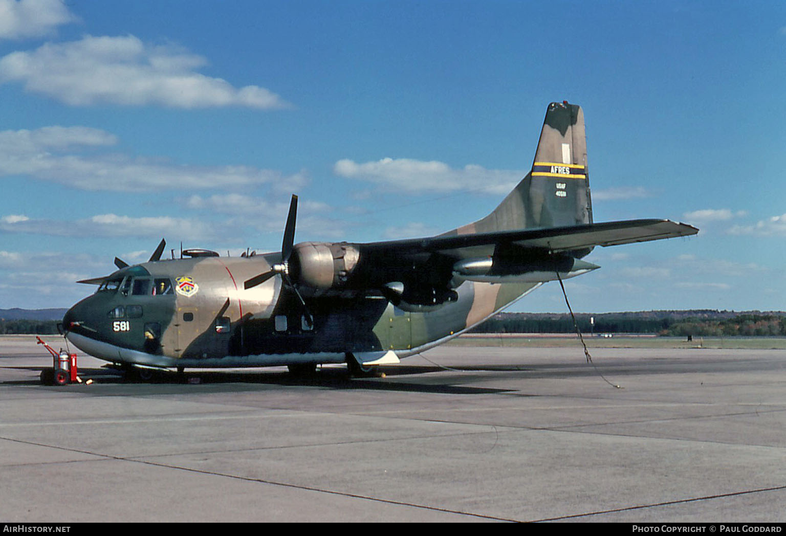 Aircraft Photo of 54-581 / 40581 | Fairchild C-123K Provider | USA - Air Force | AirHistory.net #674490