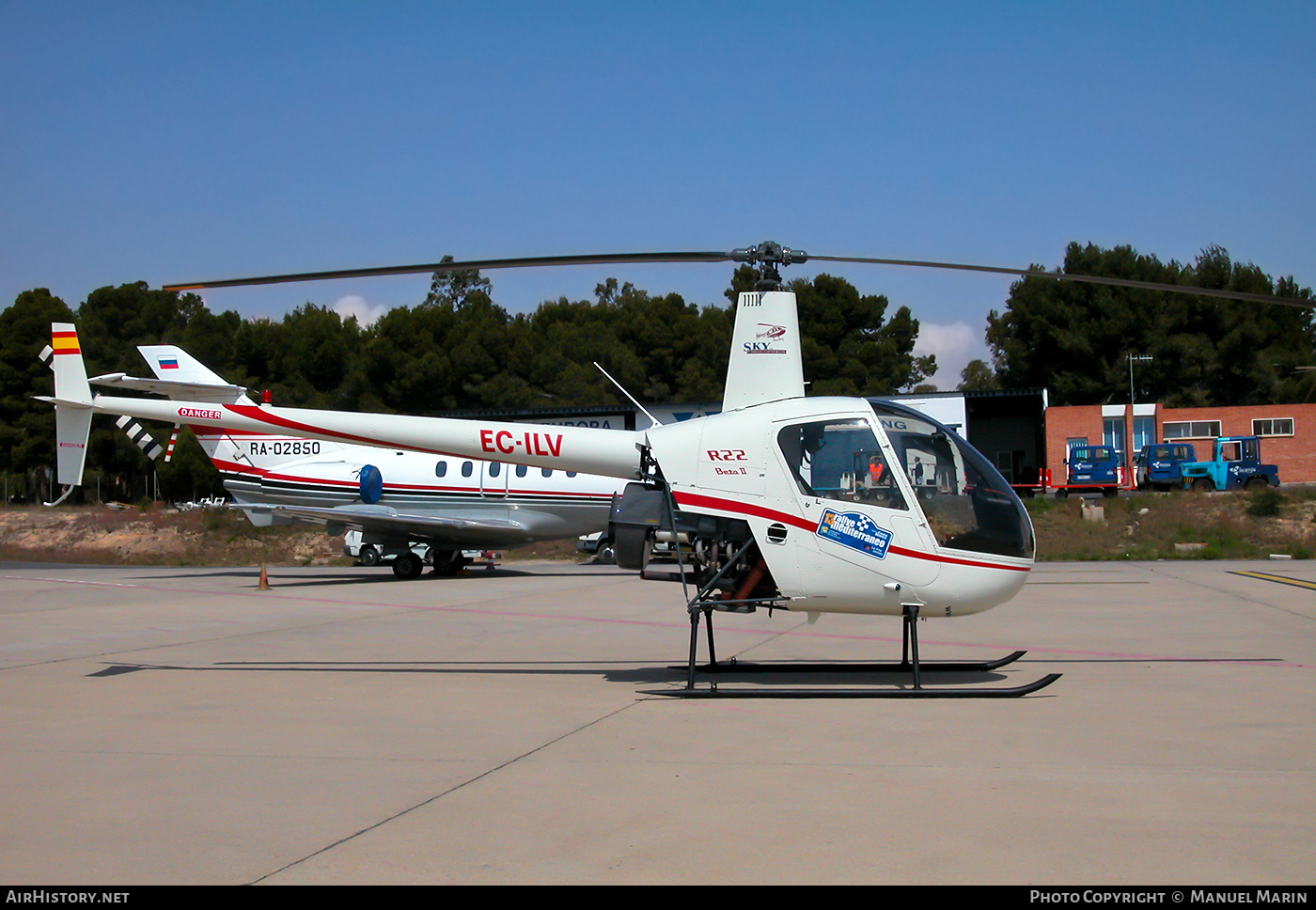 Aircraft Photo of EC-ILV | Robinson R-22 Beta II | AirHistory.net #674508