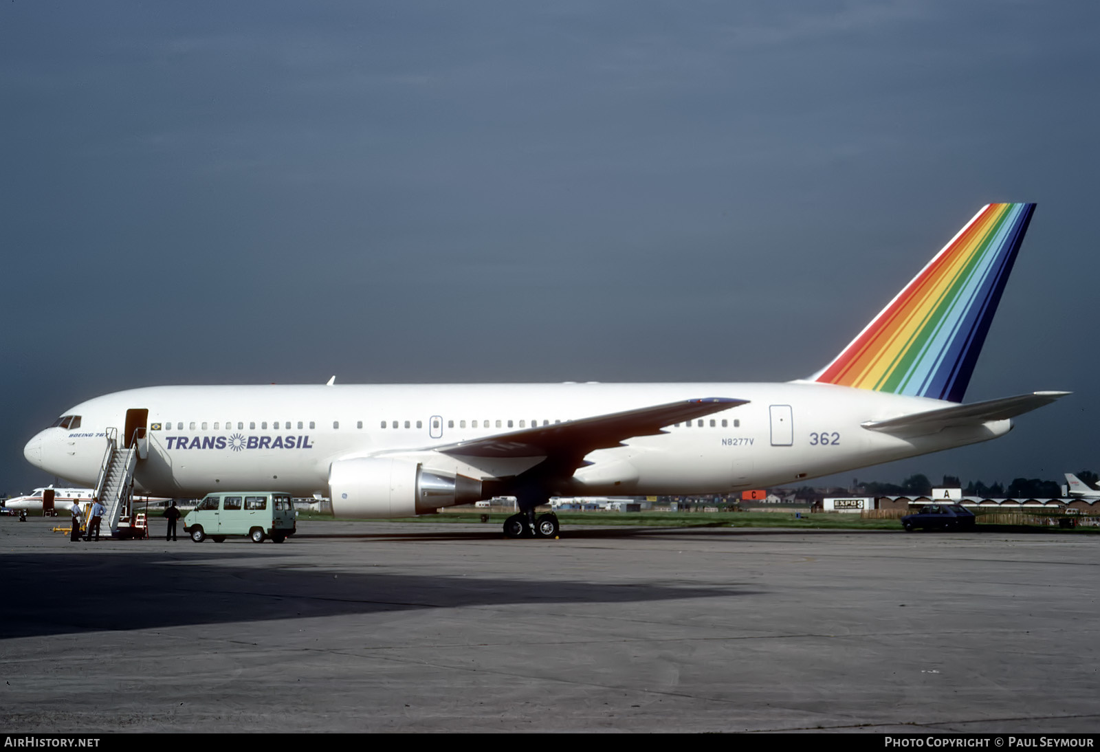Aircraft Photo of N8277V | Boeing 767-2Q4 | TransBrasil | AirHistory.net #674523