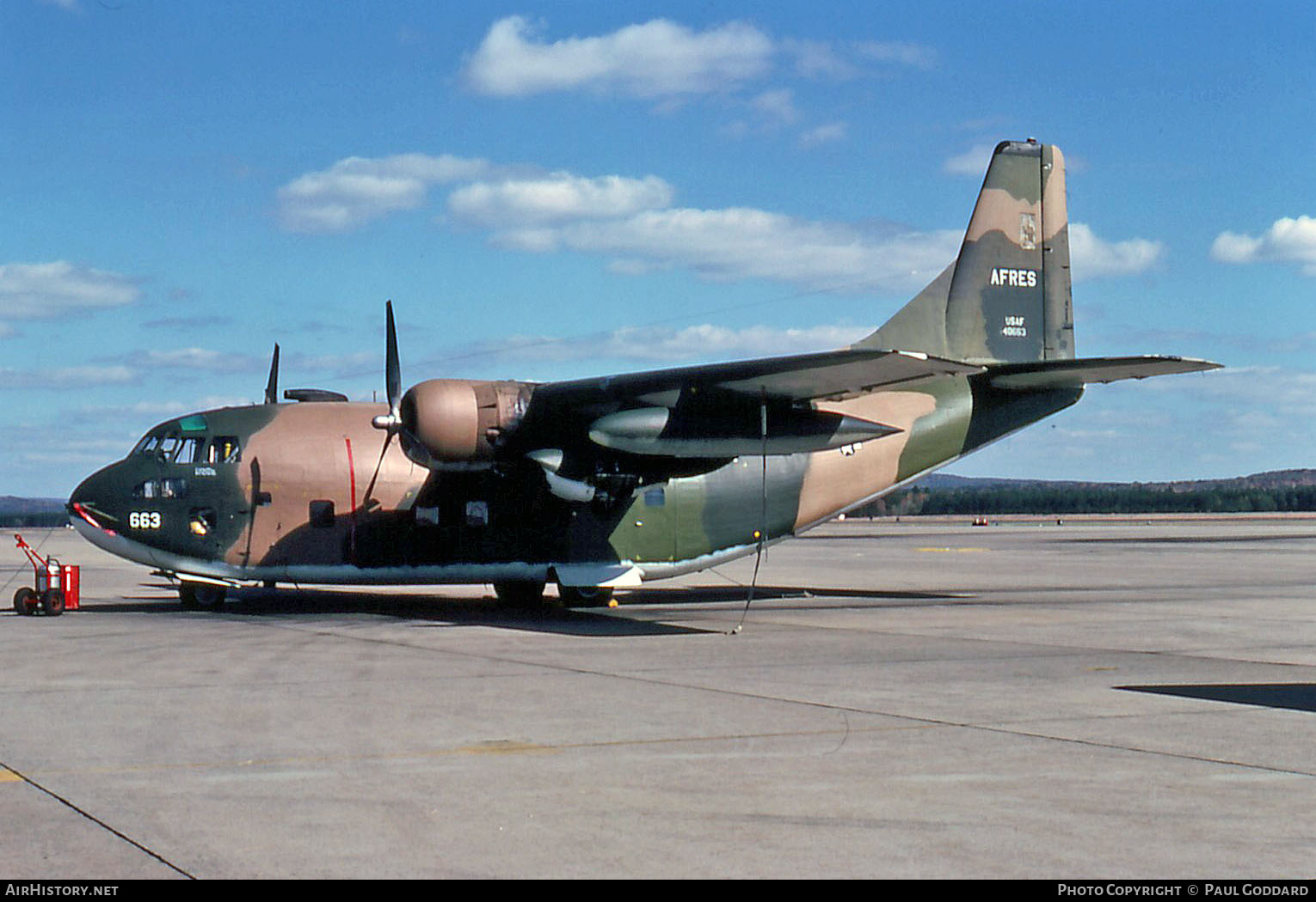 Aircraft Photo of 54-663 / 40663 | Fairchild C-123K Provider | USA - Air Force | AirHistory.net #674524