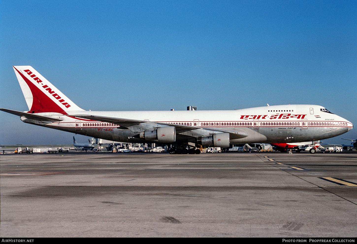 Aircraft Photo of VT-EBE | Boeing 747-237B | Air India | AirHistory.net #674529