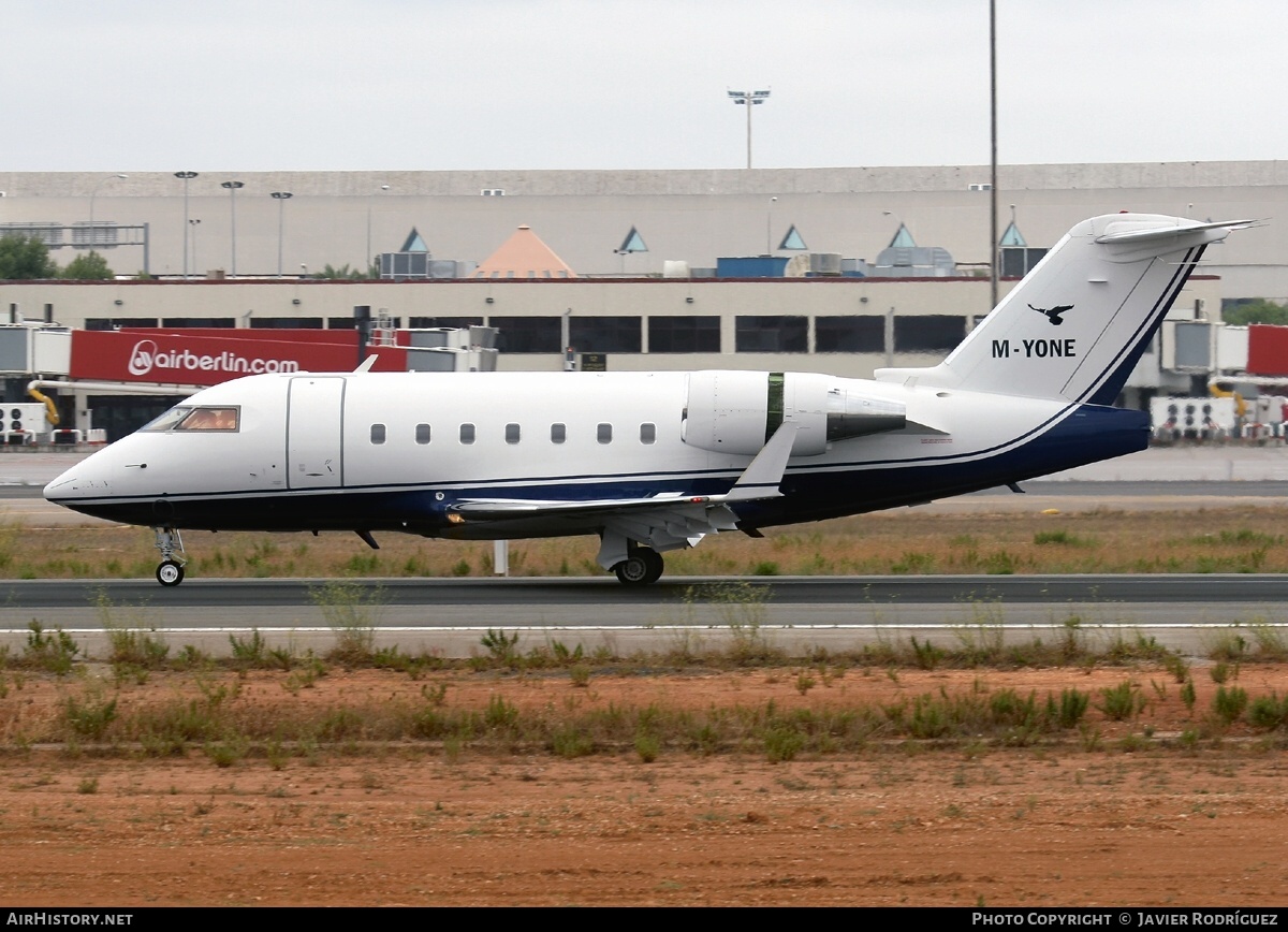 Aircraft Photo of M-YONE | Canadair Challenger 601-3A (CL-600-2B16) | AirHistory.net #674538