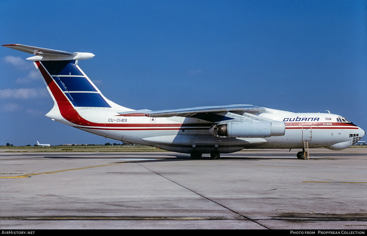 Aircraft Photo of CU-C1419 | Ilyushin Il-76MD | Cubana | AirHistory.net #674543