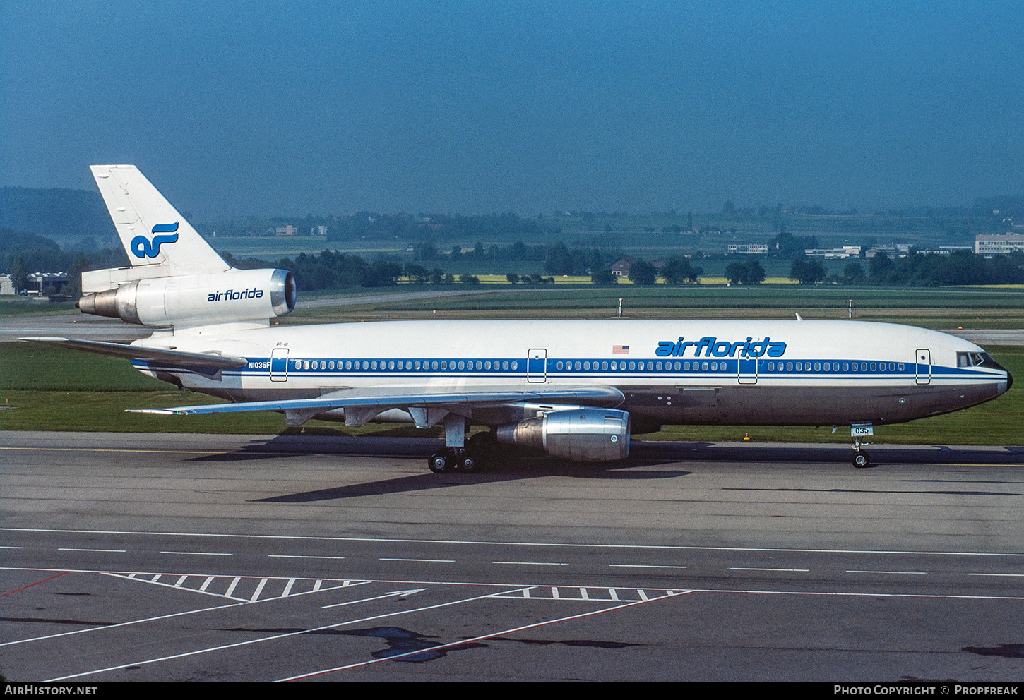 Aircraft Photo of N1035F | McDonnell Douglas DC-10-30CF | Air Florida | AirHistory.net #674555