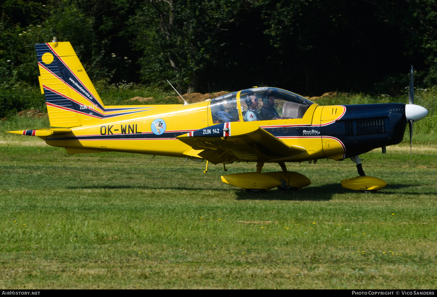 Aircraft Photo of OK-WNL | Zlin Z-142 C | Blue Sky Service | AirHistory.net #674577