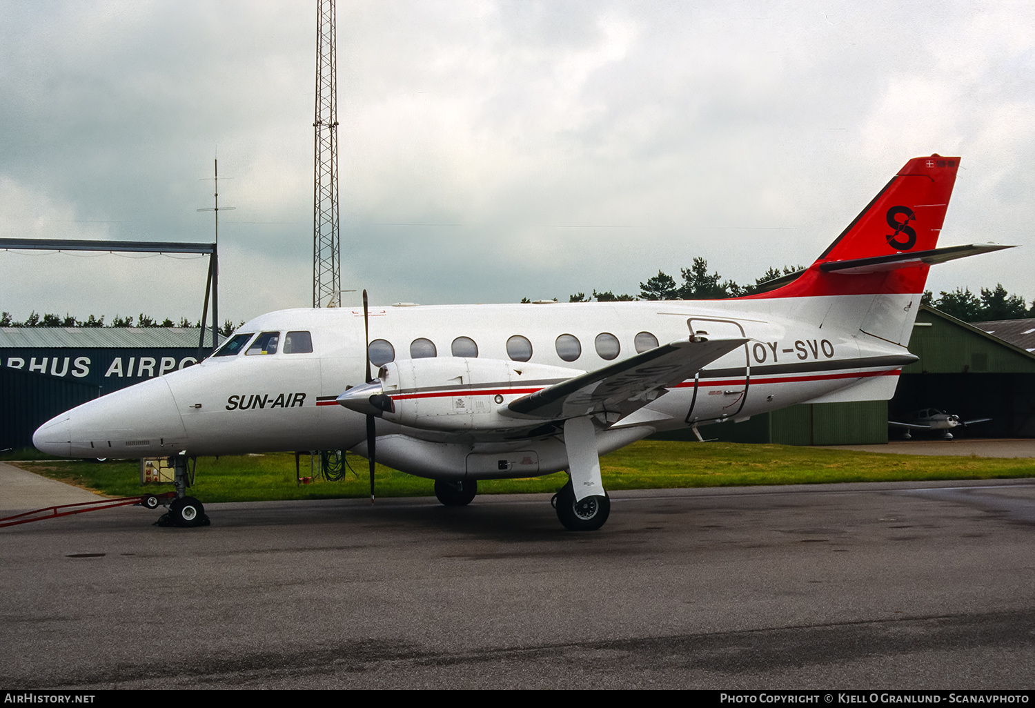 Aircraft Photo of OY-SVO | British Aerospace BAe-3102 Jetstream 31 | Sun-Air of Scandinavia | AirHistory.net #674604