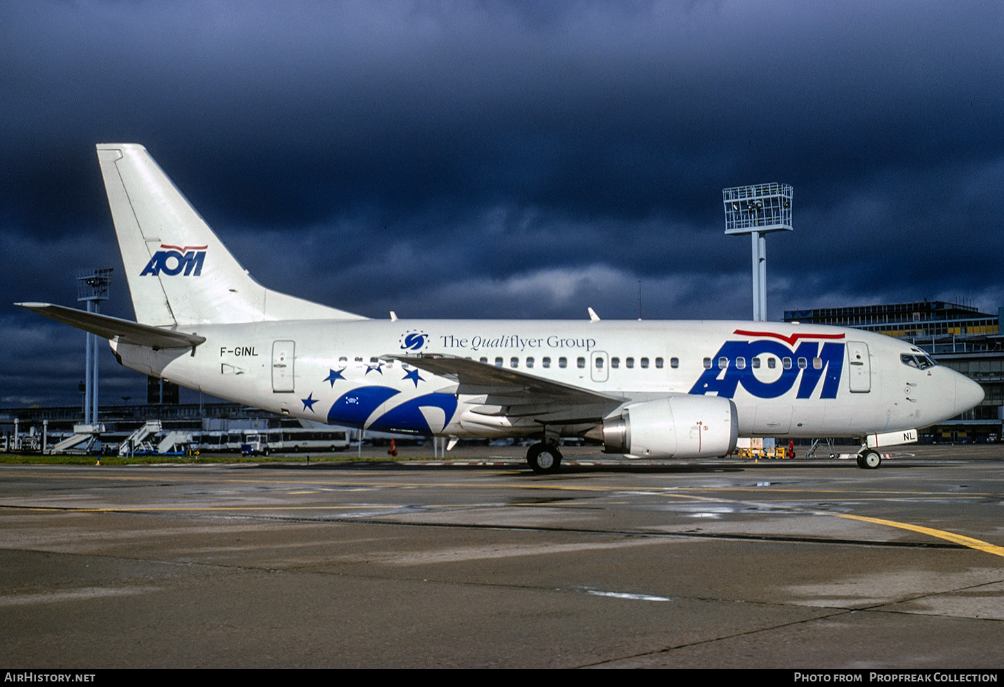 Aircraft Photo of F-GINL | Boeing 737-53C | AOM French Airlines | AirHistory.net #674606