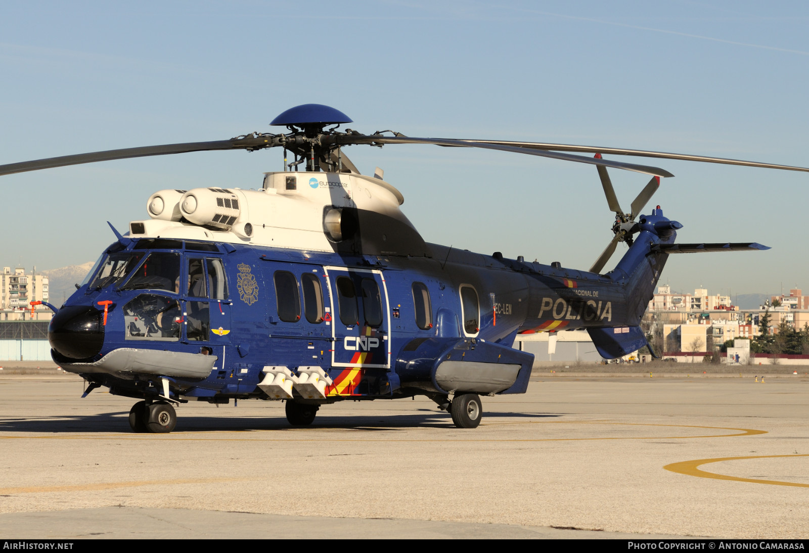 Aircraft Photo of EC-LEN | Eurocopter EC-225LP Super Puma Mk2+ | Policía | AirHistory.net #674611