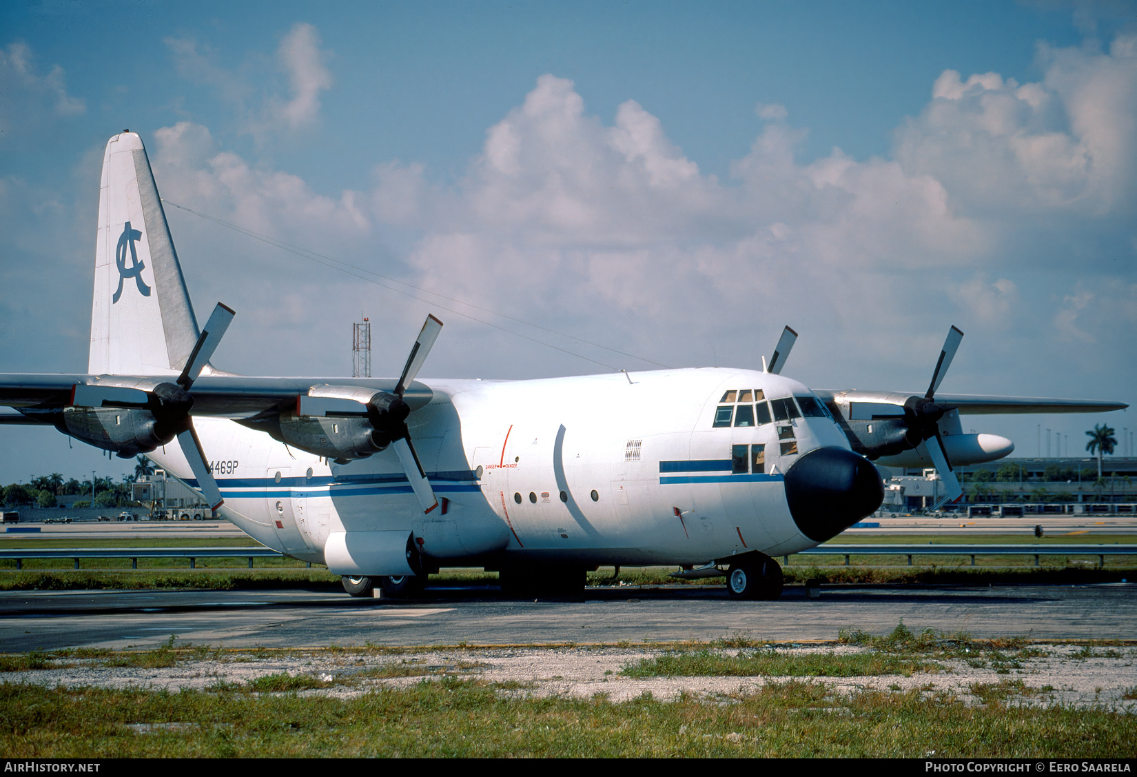 Aircraft Photo of N4469P | Lockheed C-130A Hercules (L-182) | African Cargo - AC | AirHistory.net #674614