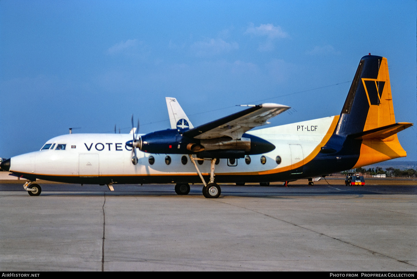 Aircraft Photo of PT-LCF | Fokker F27-200 Friendship | Votec Serviços Aéreos Regionais | AirHistory.net #674626