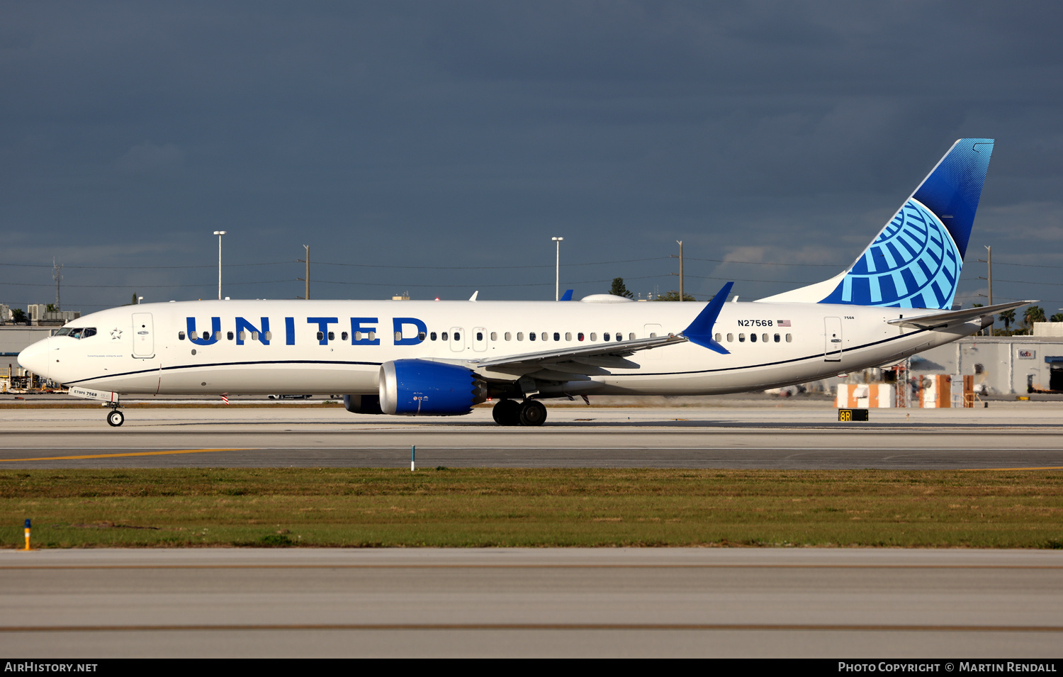 Aircraft Photo of N27568 | Boeing 737-8 Max 8 | United Airlines | AirHistory.net #674641