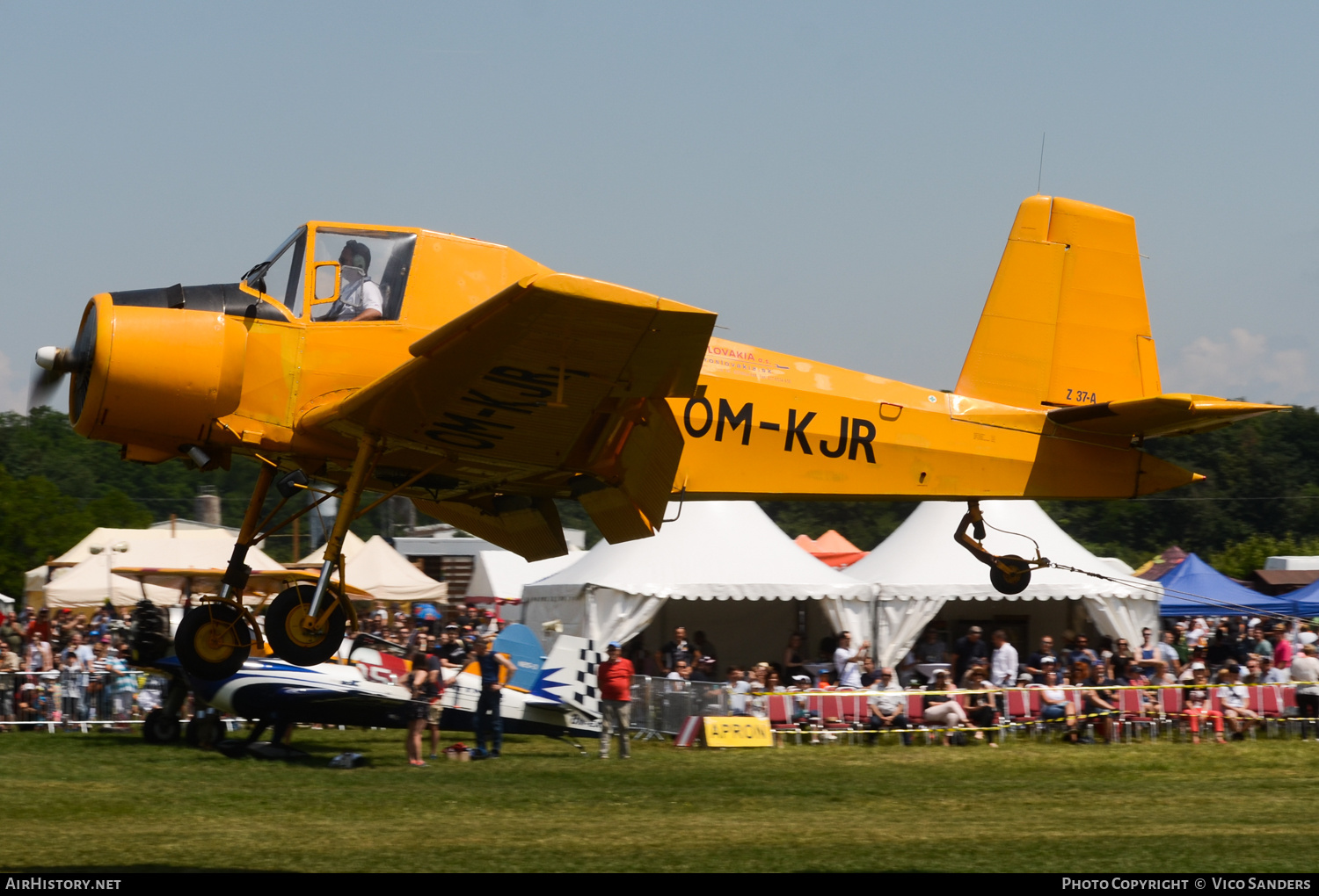 Aircraft Photo of OM-KJR | Let Z-37A Cmelak | Aero Slovakia | AirHistory.net #674642