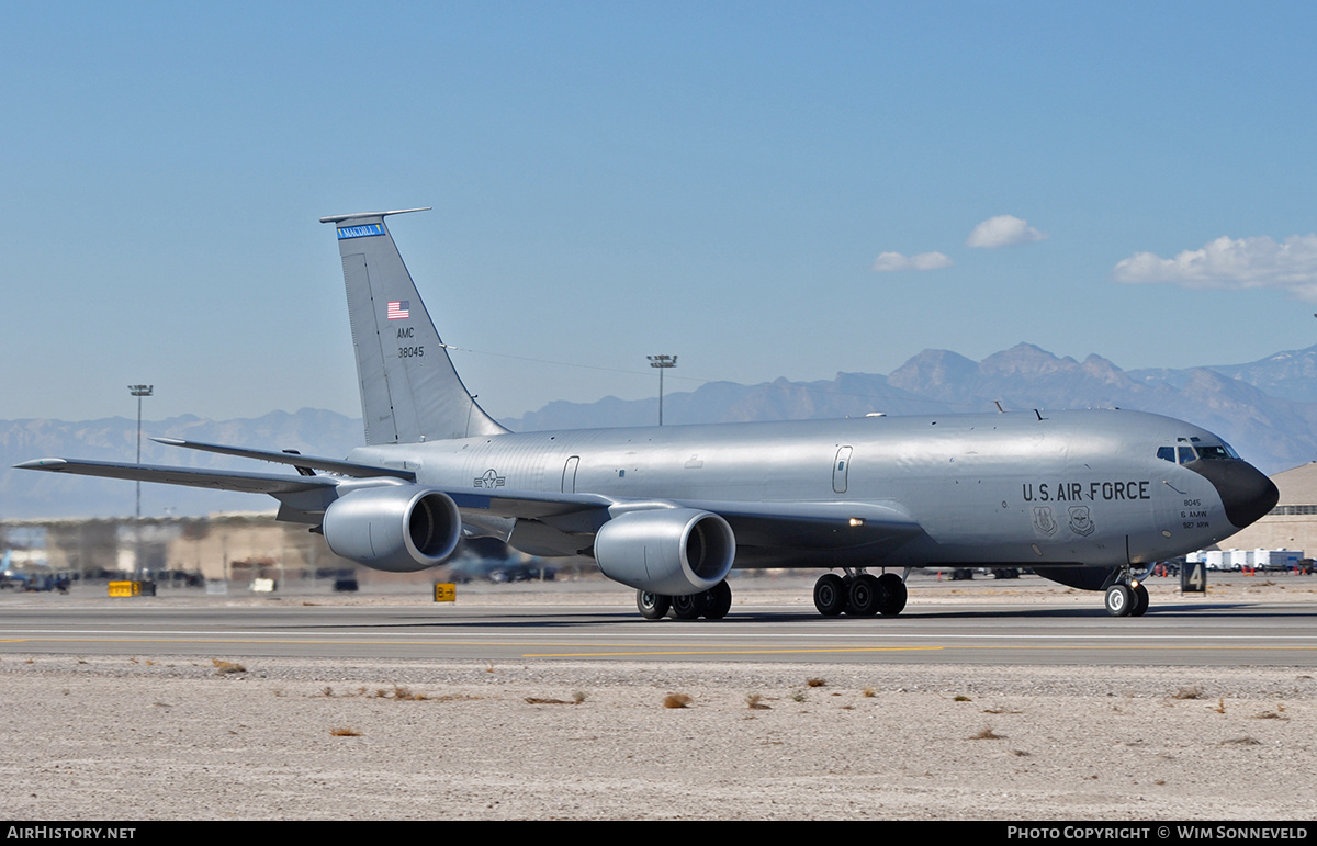 Aircraft Photo of 63-8045 / 38045 | Boeing KC-135R Stratotanker | USA - Air Force | AirHistory.net #674649