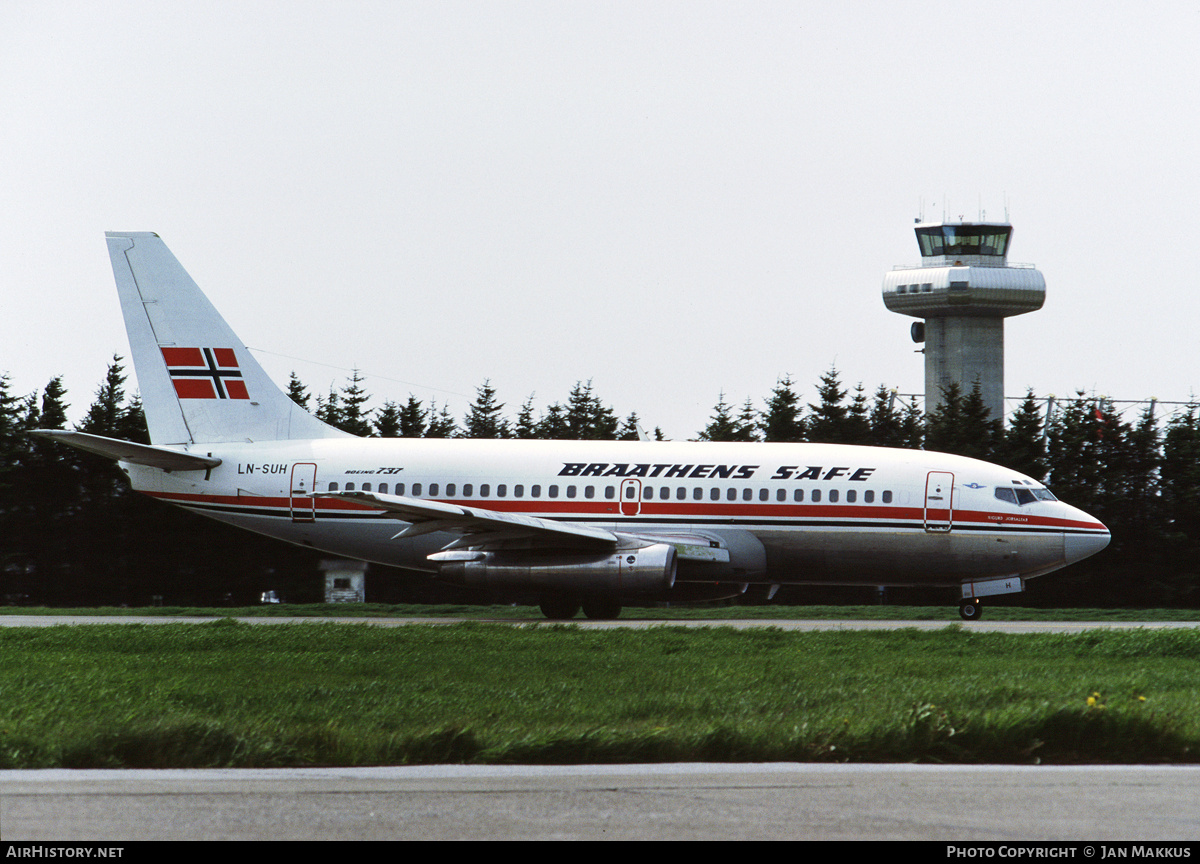 Aircraft Photo of LN-SUH | Boeing 737-205/Adv | Braathens SAFE | AirHistory.net #674655