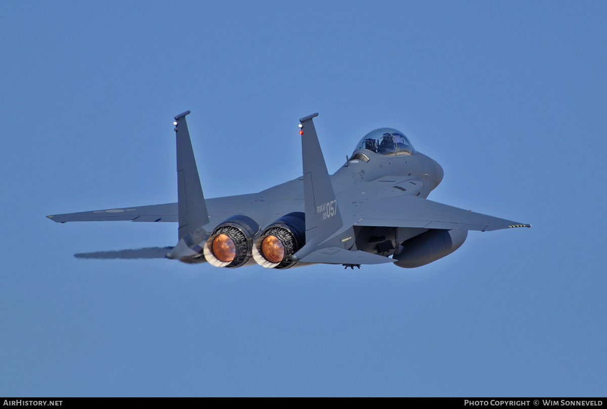 Aircraft Photo of 08-057 | Boeing F-15K Slam Eagle | South Korea - Air Force | AirHistory.net #674672