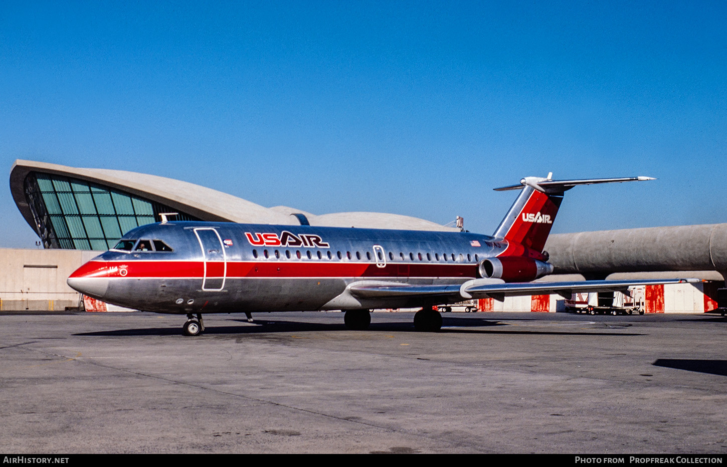 Aircraft Photo of N1114J | BAC 111-204AF One-Eleven | USAir | AirHistory.net #674677