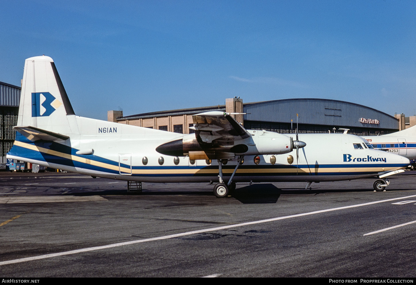 Aircraft Photo of N61AN | Fokker F27-600 Friendship | Brockway Air | AirHistory.net #674682