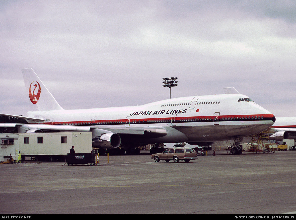 Aircraft Photo of JA8176 | Boeing 747-146B/SR/SUD | Japan Airlines - JAL | AirHistory.net #674683