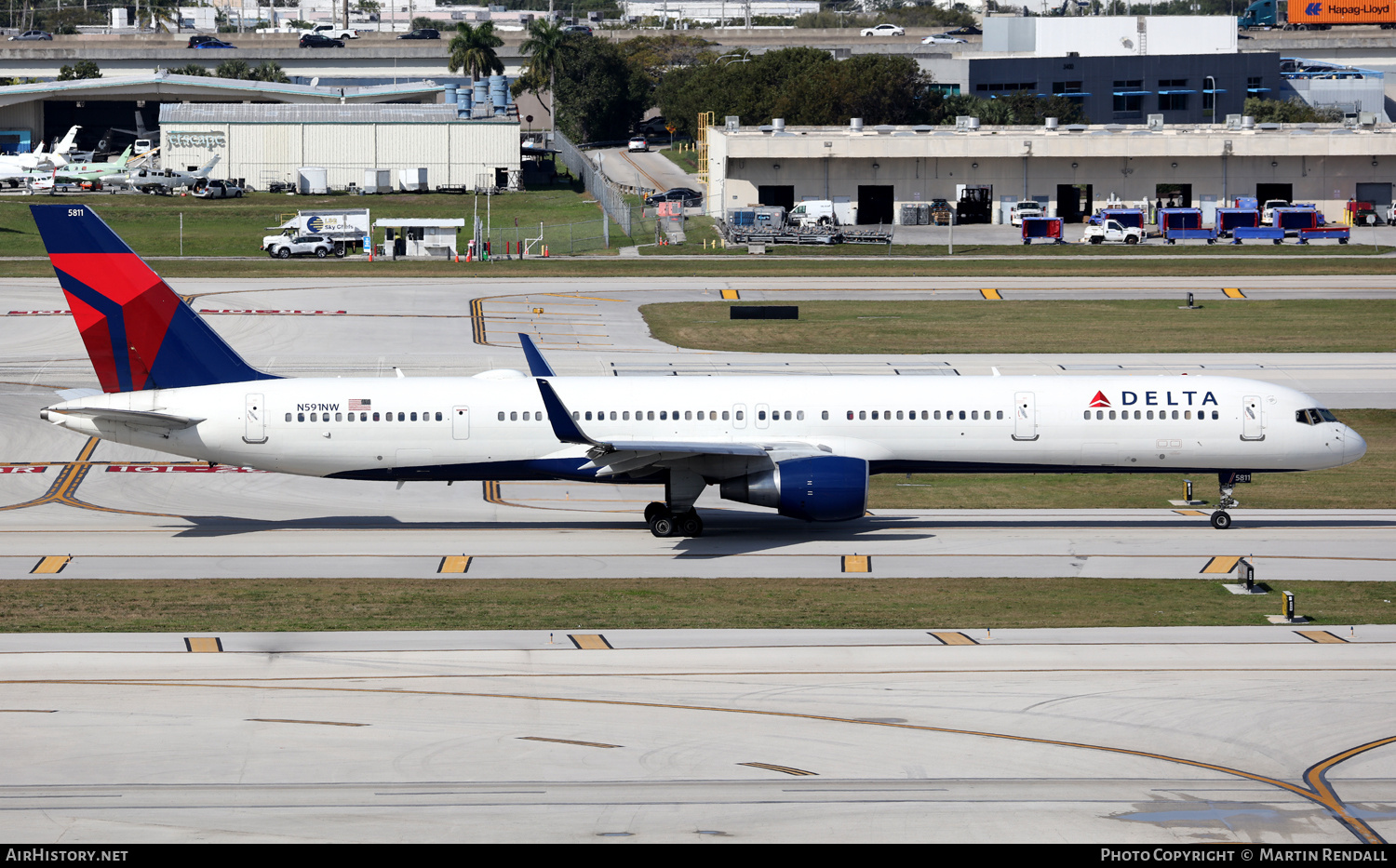 Aircraft Photo of N591NW | Boeing 757-351 | Delta Air Lines | AirHistory.net #674687