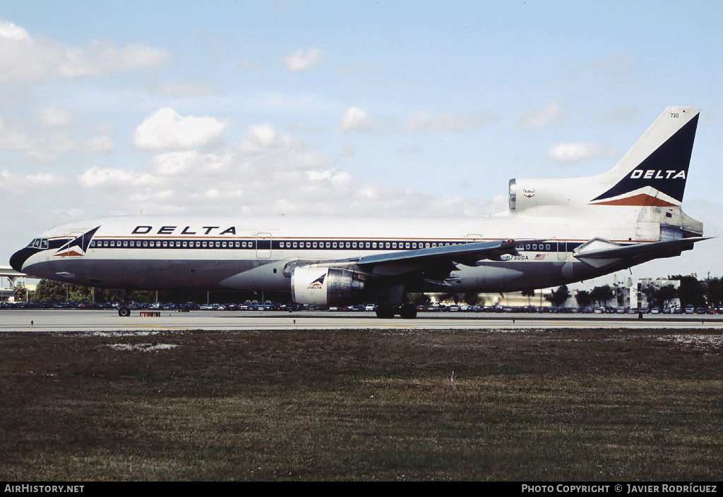 Aircraft Photo of N730DA | Lockheed L-1011-385-1 TriStar 1 | Delta Air Lines | AirHistory.net #674707