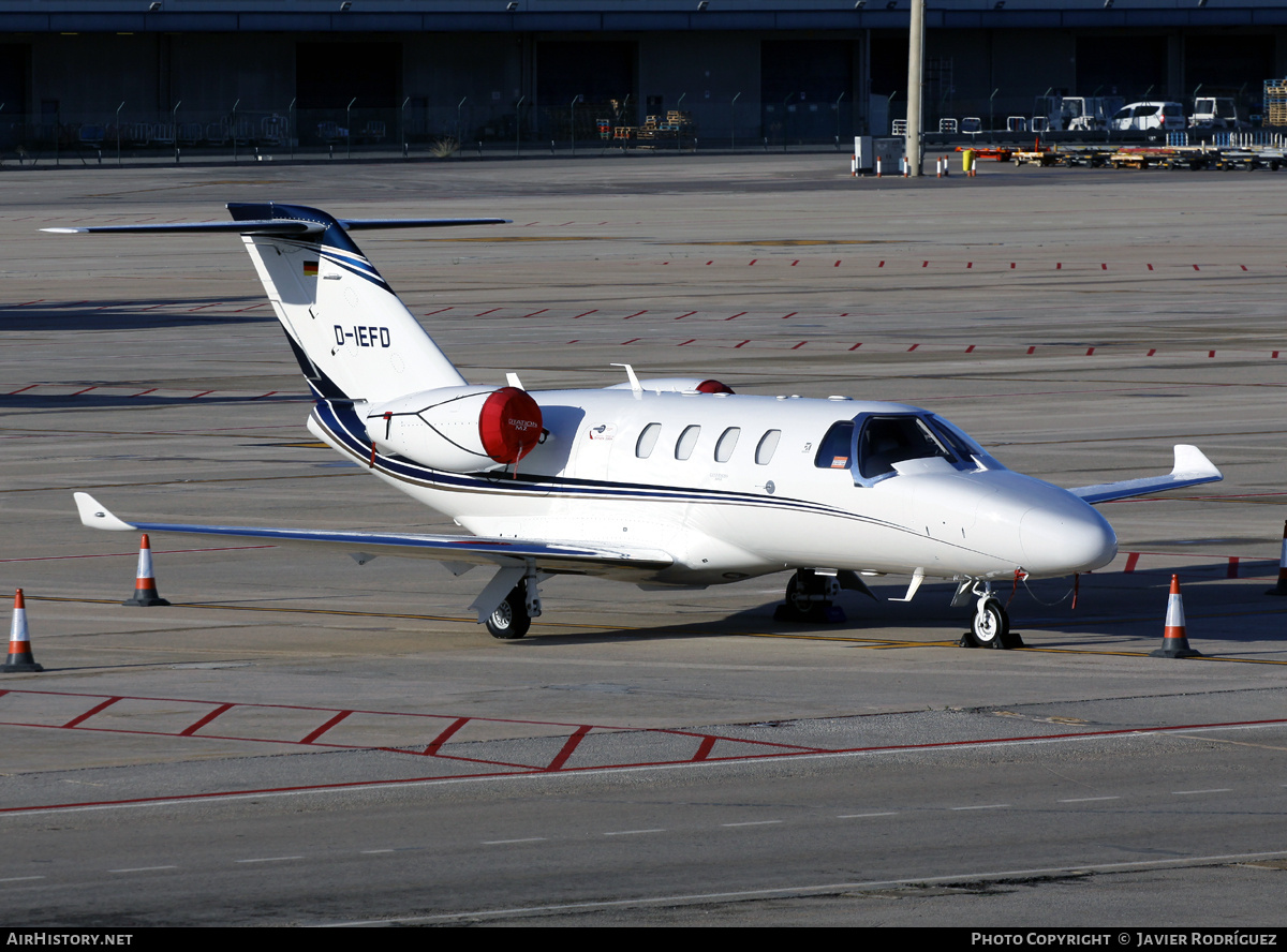 Aircraft Photo of D-IEFD | Cessna 525 CitationJet M2 | AirHistory.net #674715